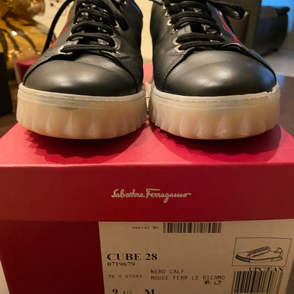 Salvatore Ferragamo Cube Sneaker - Picture 2 of 6